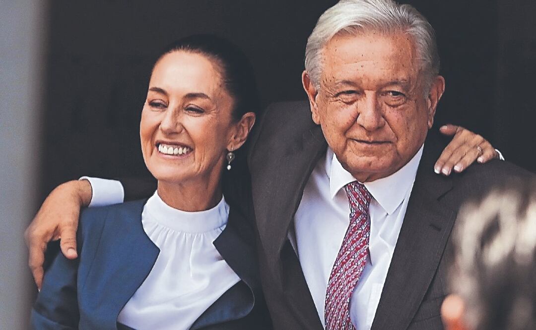 Claudia Sheinbaum aprovecha y anuncia reformas en su visita a Palacio Nacional