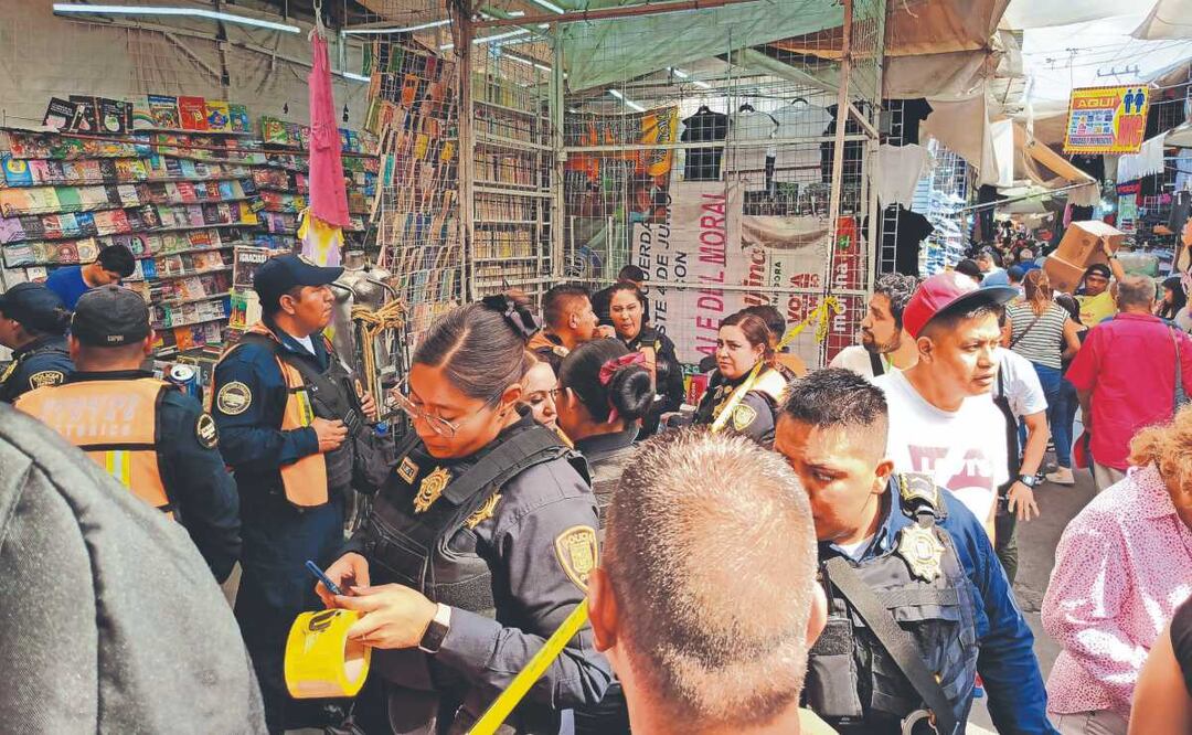 Ejecutan a comerciante en Tepito por posible cobro de cuotas