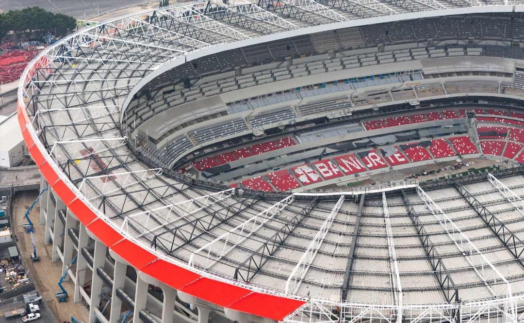 Foto: Cuartoscuro (Estadio Azteca Habitantes de la zona invitan a Mega Reta como protesta contra la reinauguración)