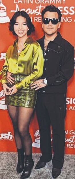 Ángela Aguilar y Nodal, su marido. Foto: Instagram