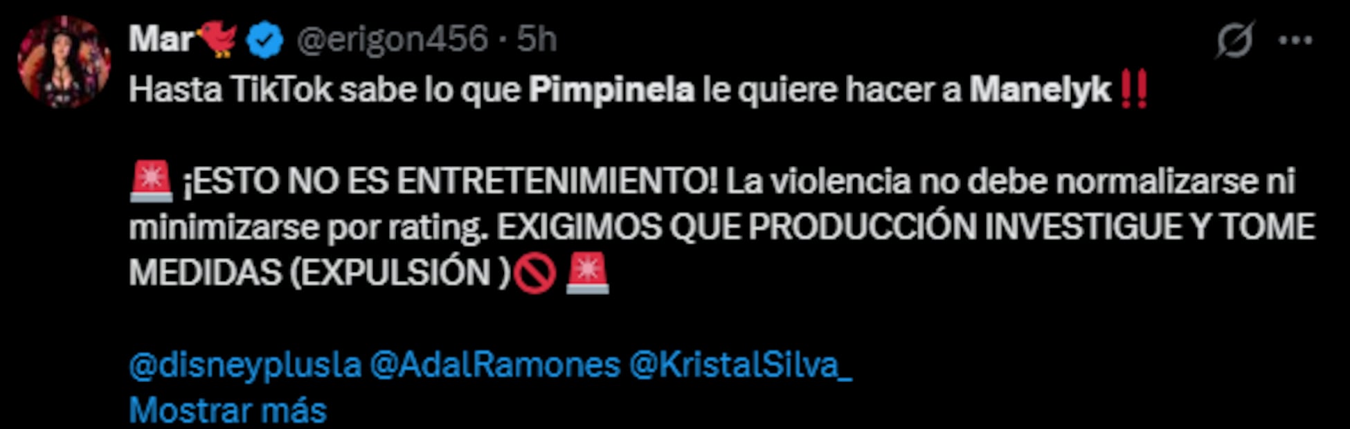 Fans reclaman a la producción (Vía: X)