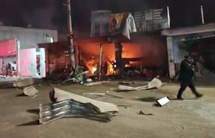 Explosión en gasera de Chalco deja daños en viviendas y negocios