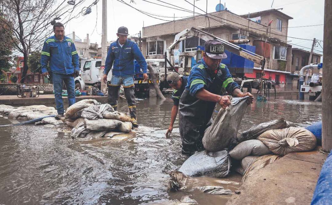 Habitantes de Chalco sufren con la más mínima lluvia, estos son sus testimonios
