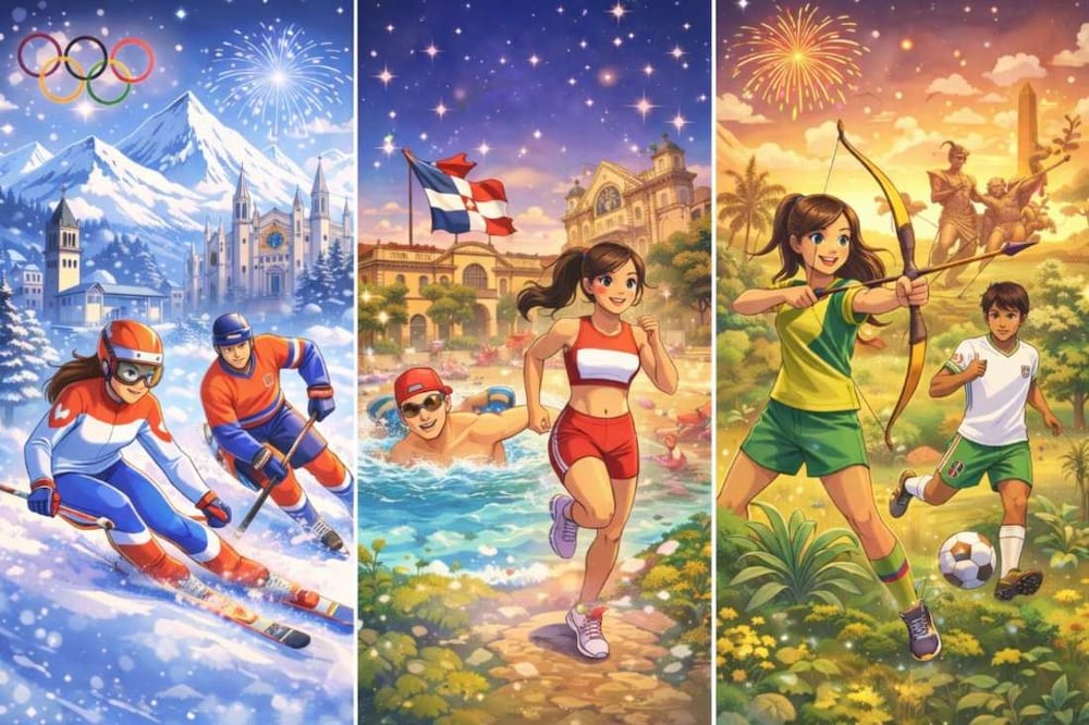 Estos son los grandes eventos multideportivos que marcarán la agenda en el 2026. Foto: (IA)