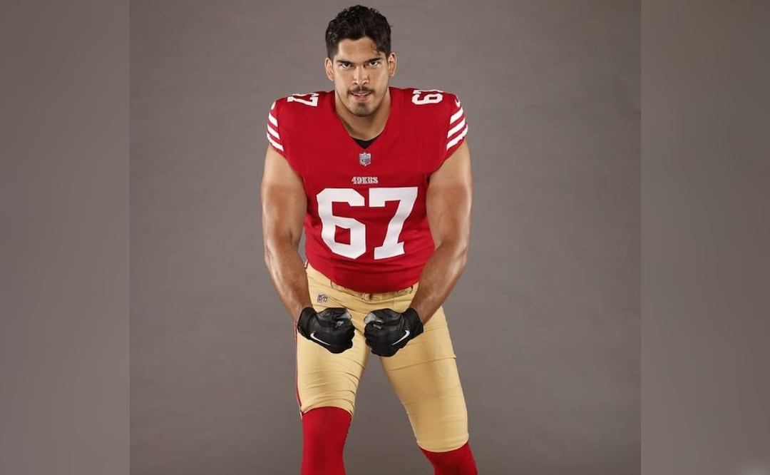 Foto: Instagram (Isaac Alarcón tacle ofensivo mexicano de los 49s es suspendido 6 partidos sin goce de sueldo)