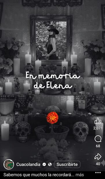 Elena Larrea (Foto: Instagram)