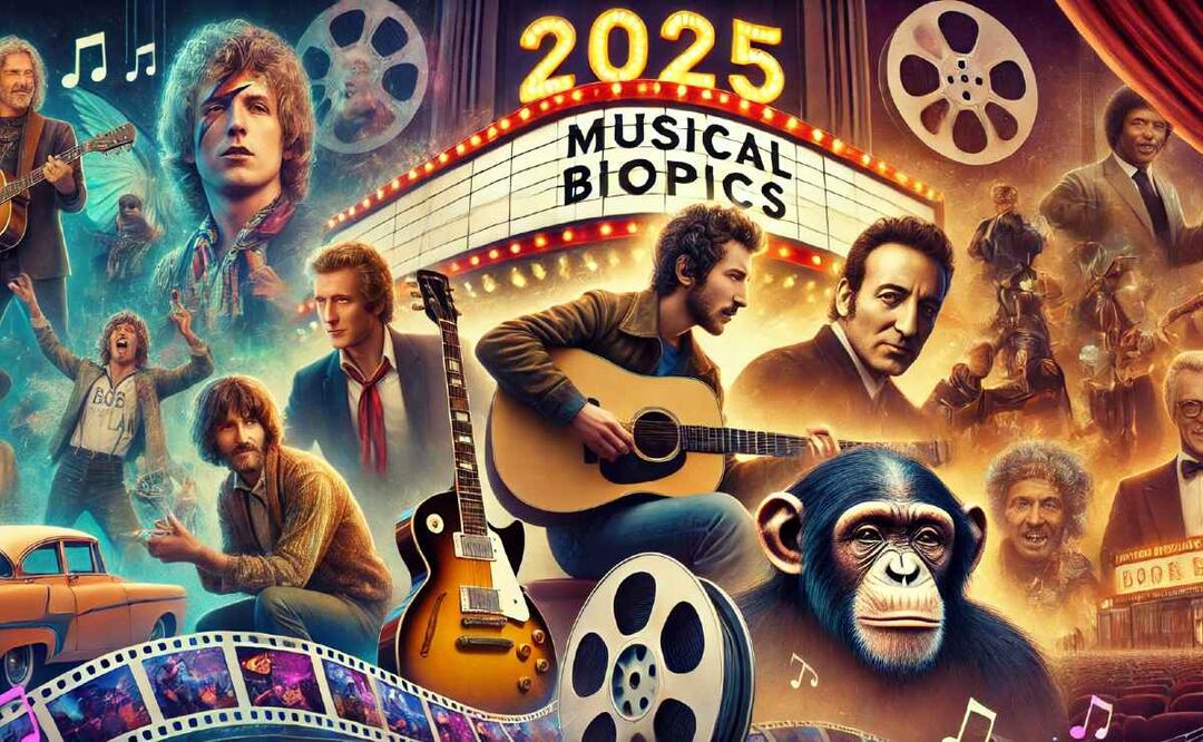 Estrenos imperdibles: biopics musicales que marcarán el 2025 en la pantalla grande