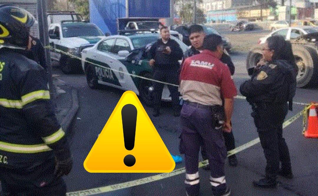 Atropellan a hombre frente al Metro Guelatao, en Iztapalapa
