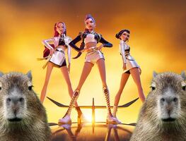 Así se verían las K-Pop Demon Hunters como Capibaras