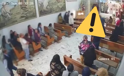 Feligrés acuchilla a otro en plena misa en el Edomex... ¿Y la paz del Señor?
