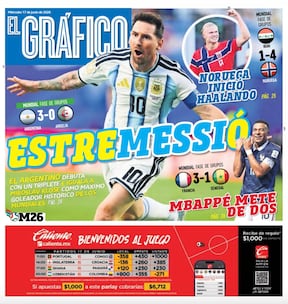Portada El Gráfico | Miércoles 17 de Junio de 2026