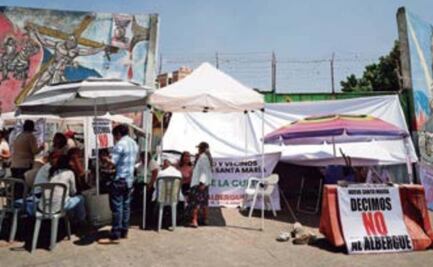 “No es xenofobia, es seguridad”: Vecinos de Azcapotzalco protestan contra nuevo refugio migrante