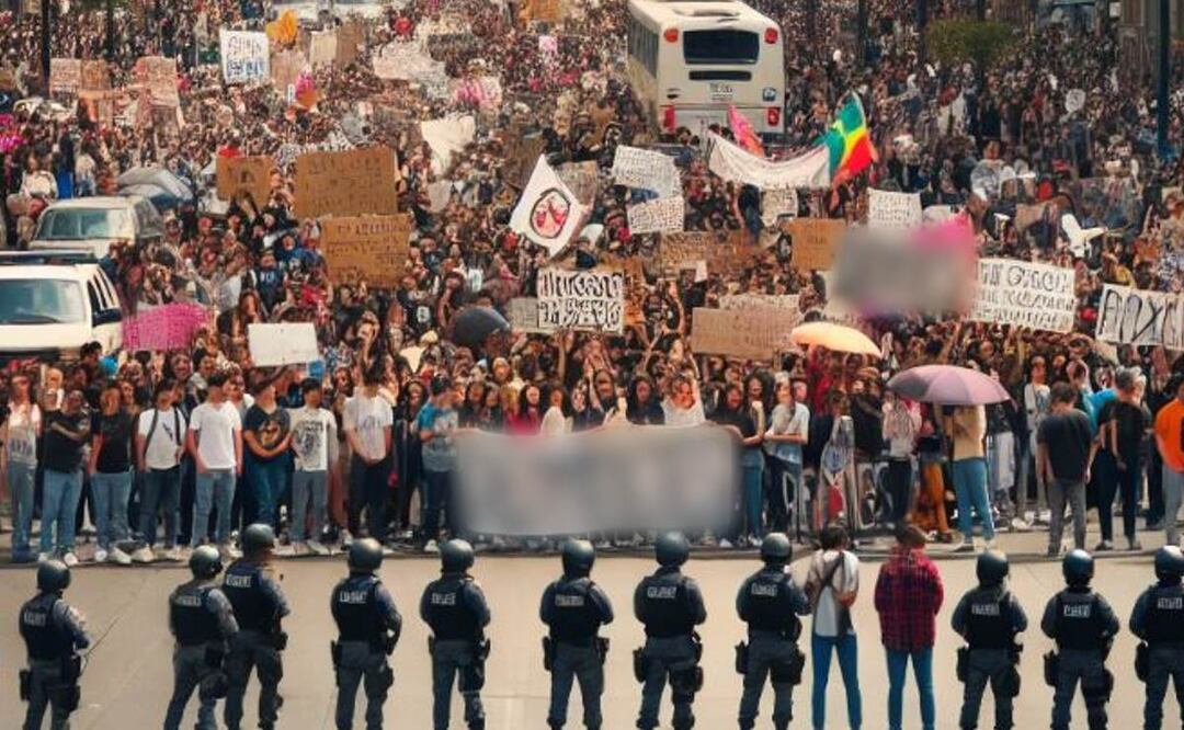 Manifestaciones en CDMX: Trabajadores judiciales y estudiantes toman las calles