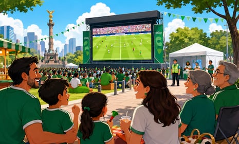 ¿Sin plan para el Día del Padre? Ve GRATIS el Mundial en estos festivales de la CDMX