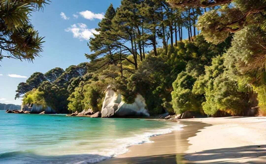 Mujer se lleva “ESPELUZNANTE” sorpresa en playas de Nueva Zelanda