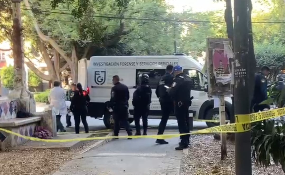 Muere hombre en La Condesa (Foto: Yara Silva)