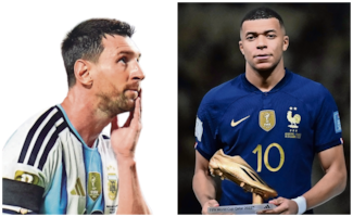 Lionel Messi y Kylian Mbappé pelean por la distinción de ser el máximo goleador de la justa