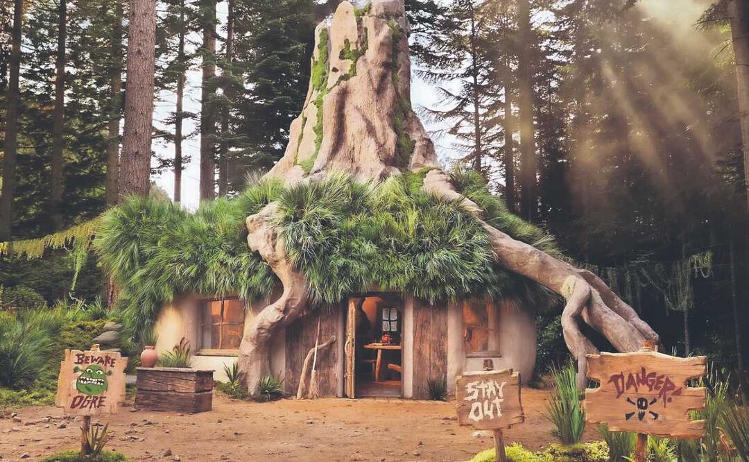 Así puedes hospedarte en la casa de Shrek y vivir una mágica experiencia