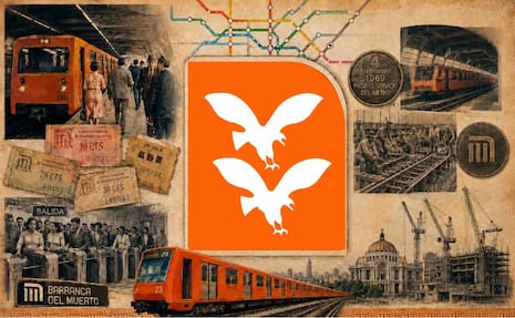¿Por qué la estación Barranca del Muerto del Metro CDMX tiene dos aves como símbolo?