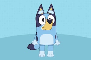 Maquillaje de Bluey para niños en 5 minutos: Tutorial paso a paso para el Día del Niño