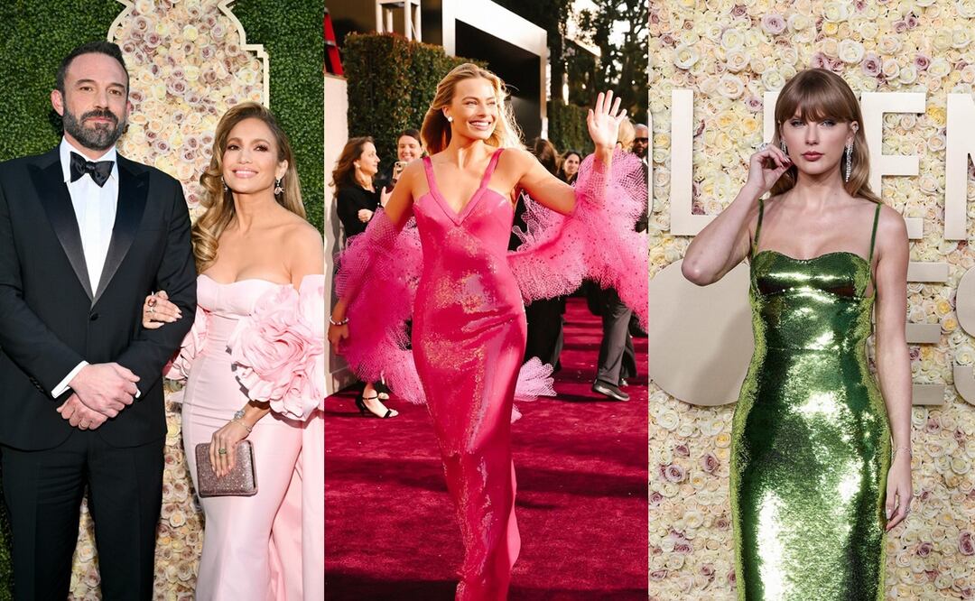 ¿Elegantes o estrafalarios? Así fueron los vestidos en los Golden Globes 2024