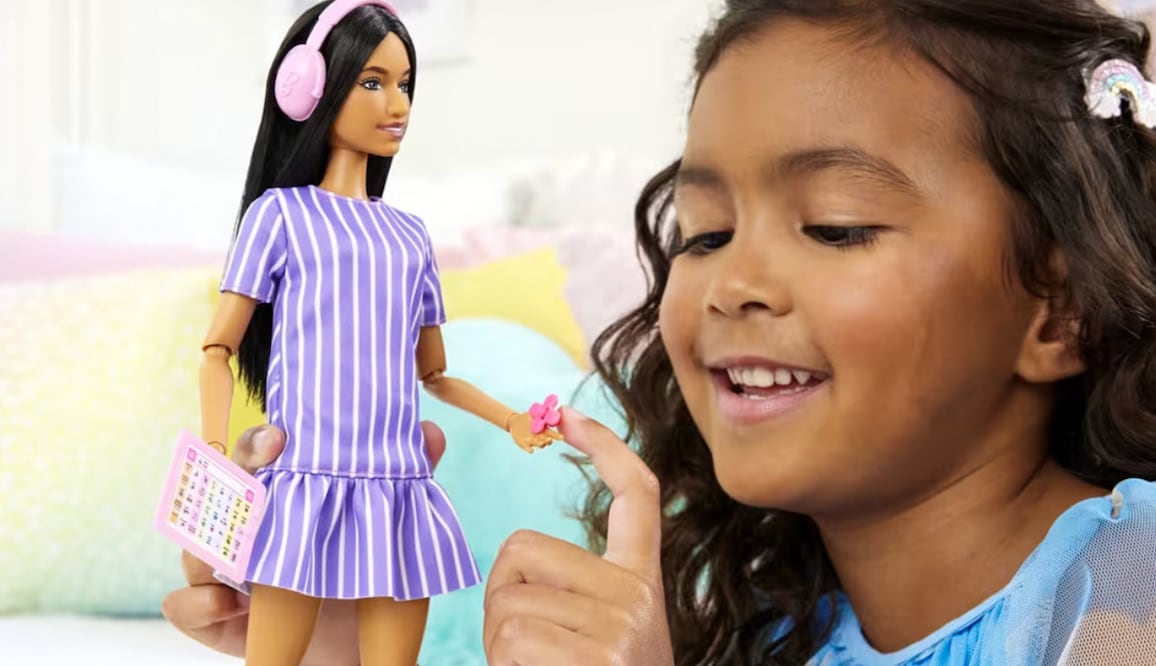 La nueva Barbie con autismo de Mattel que está cambiando la historia de los juguetes (Foto: Especial)