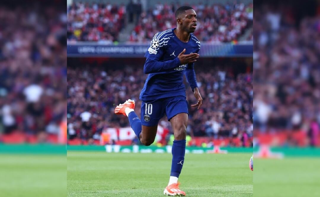 PSG vence al Arsenal en la ida de la semifinal de la Champions League. Foto: (Redes Sociales)