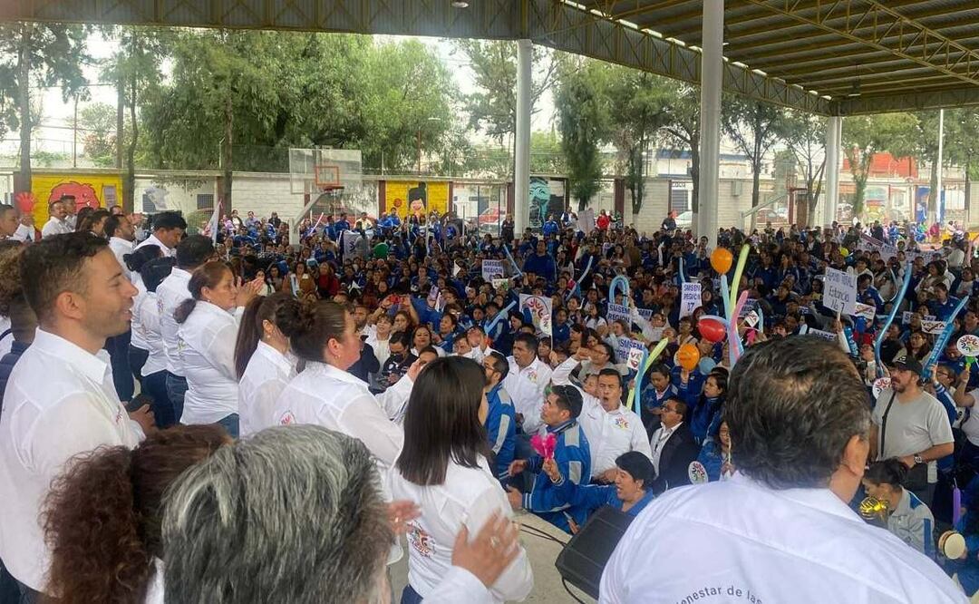 Más de 3 mil maestros respaldan a Jenaro Martínez, durante su cierre de campaña en Texcoco
