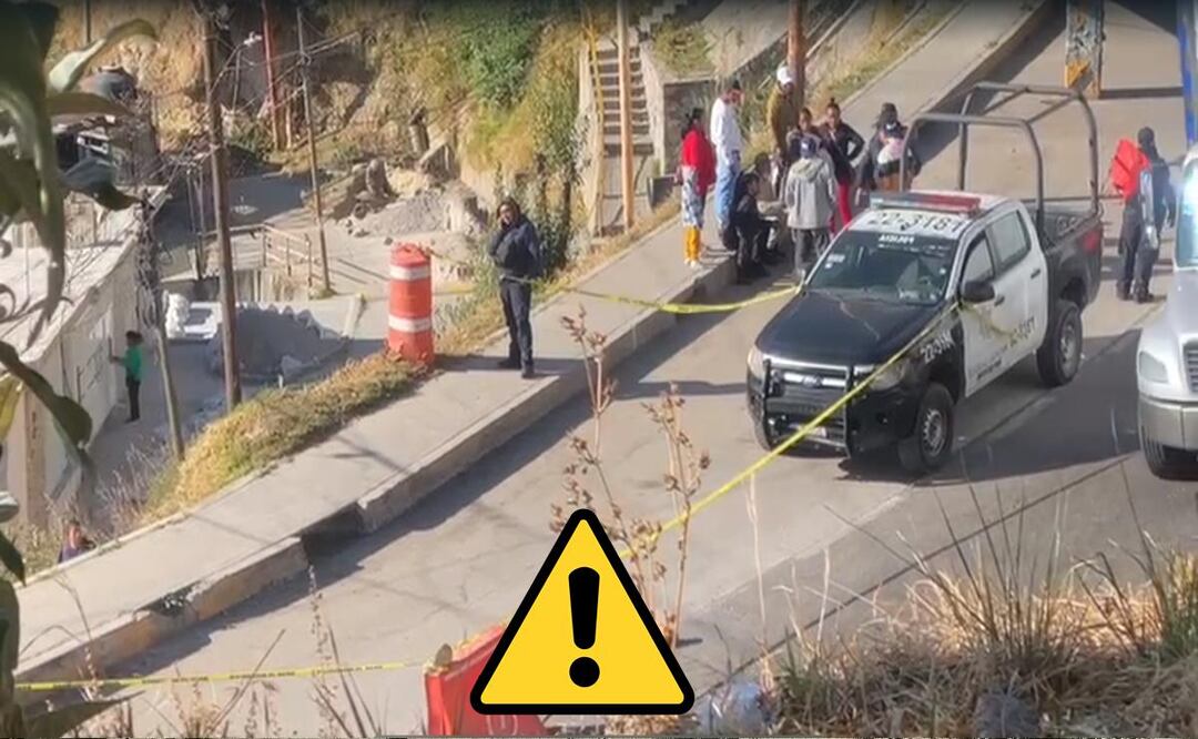 ¡No usó el puente! Mujer muere arrollada en la carretera a Toluca