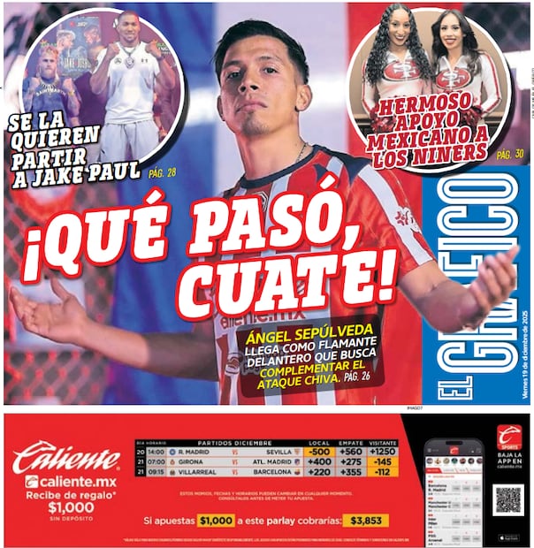 Portada El Gráfico | Viernes 19 de diciembre 2026