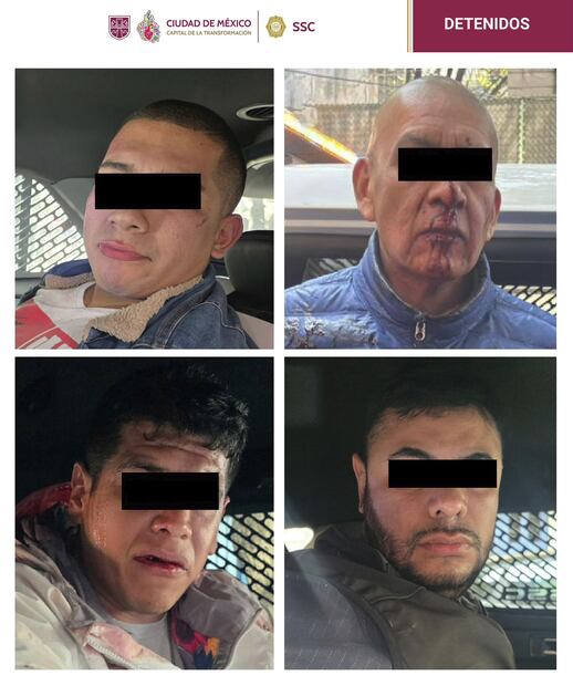 Detenidos tras balacera (Foto: Especial)