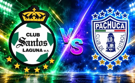 Santos vs Pachuca: ¿Dónde y a qué hora ver EN VIVO el partido de Liga MX?