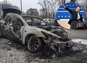 Prenden protestas contra Elon Musk en Alemania: cuatro Teslas fueron incendiados