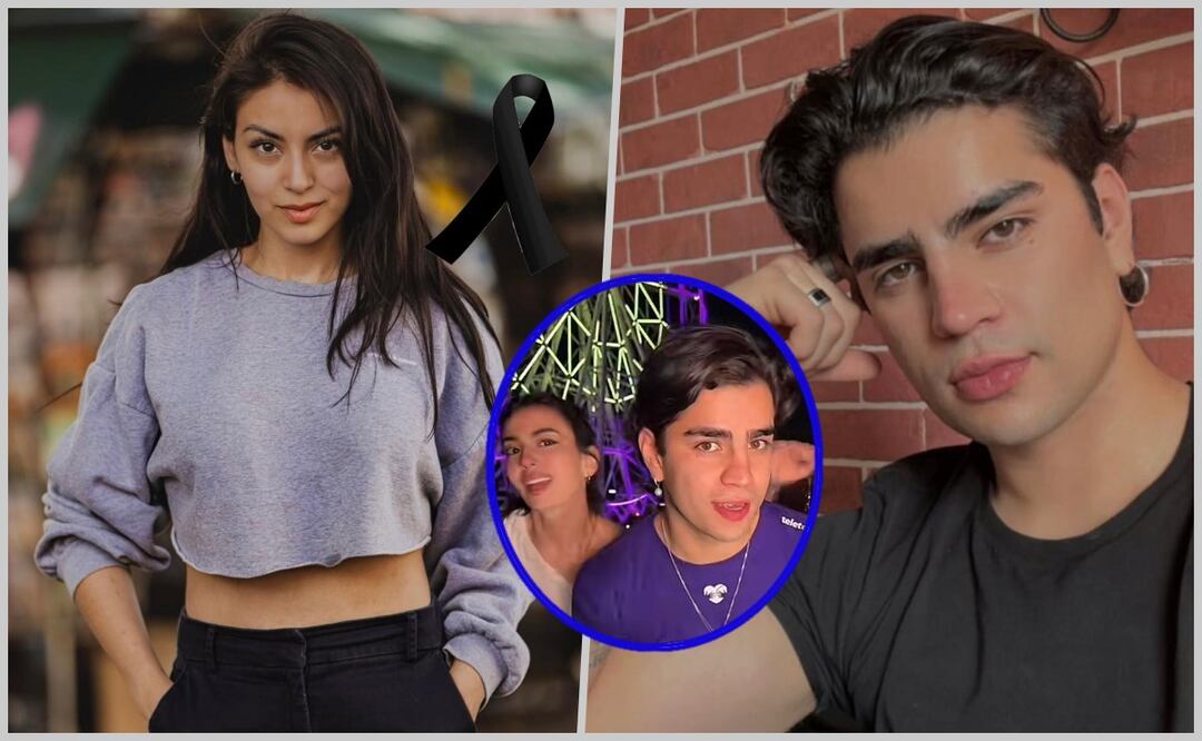 Aarón Mercury con Marian Izaguirre. Foto: Instagram