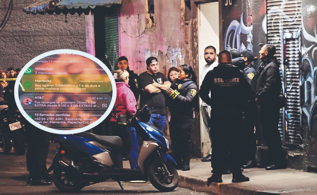 "El Maelo" recibió un mensaje de WhatsApp antes de ser asesinado junto a su barbero, en Tepito (Foto: Valente Rosas)