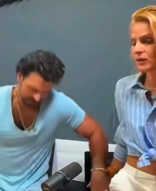 Momento en el que Adrián junto a su pareja abandonan programa (Vía: Redes)
