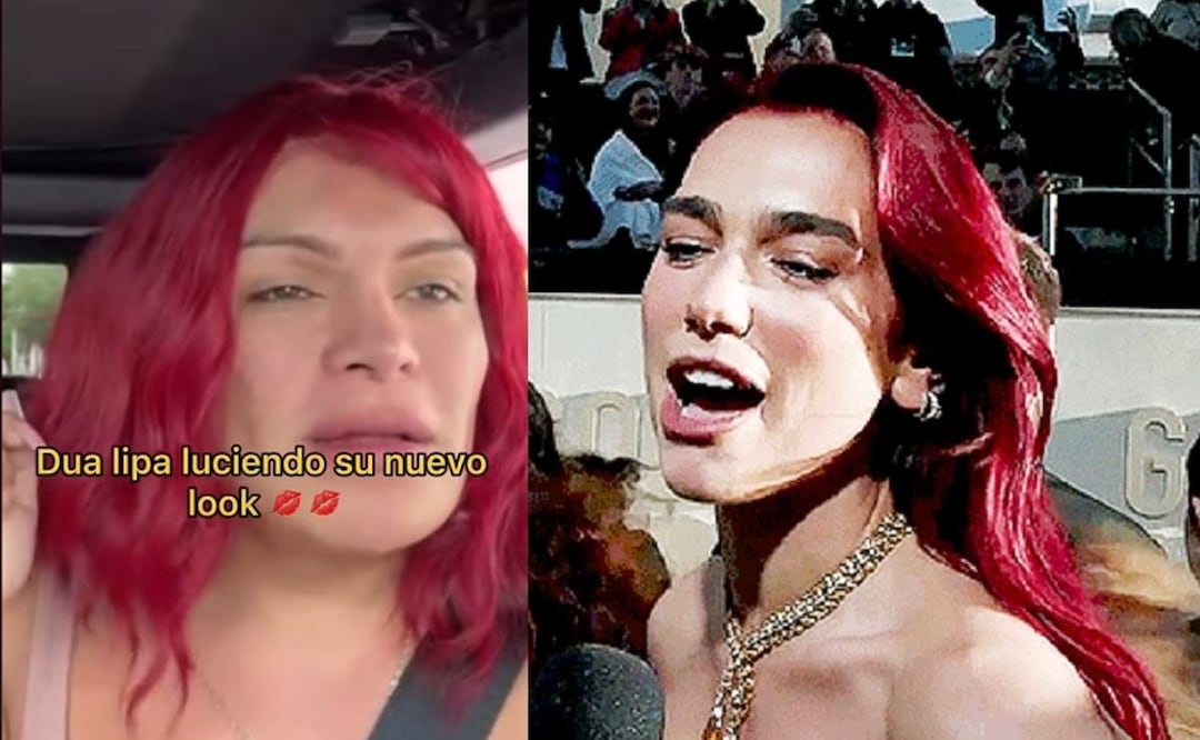 Como dos gotas de agua: Dua Lipa reacciona a cabellera pelirroja de Wendy Guevara