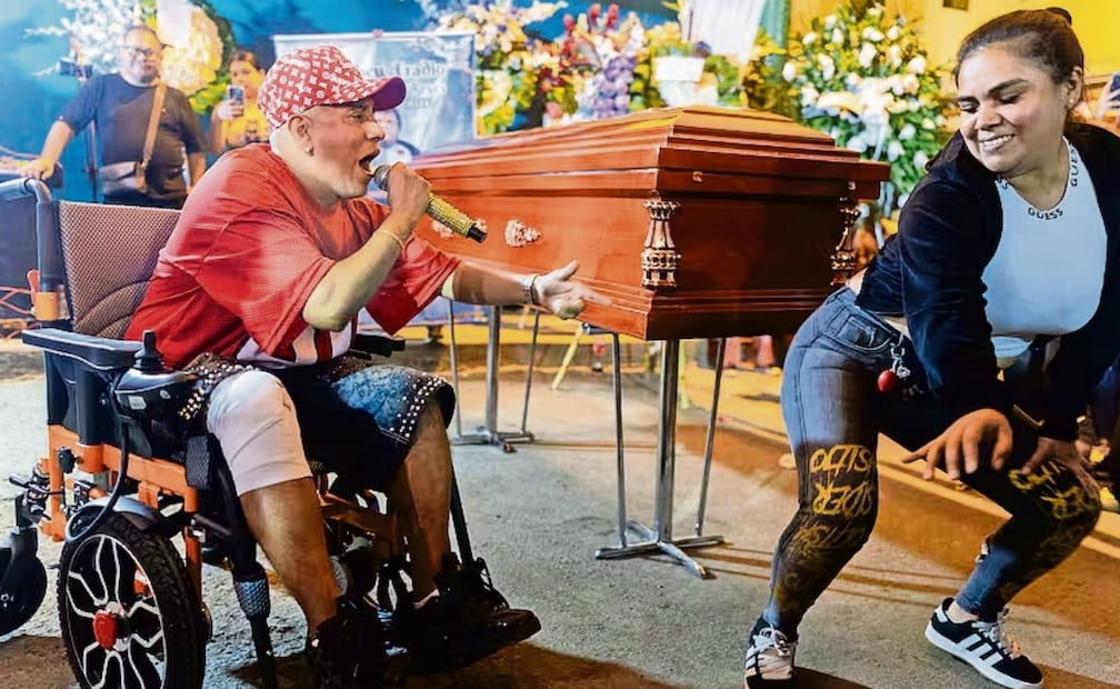 Animador de funerales. Foto: AP