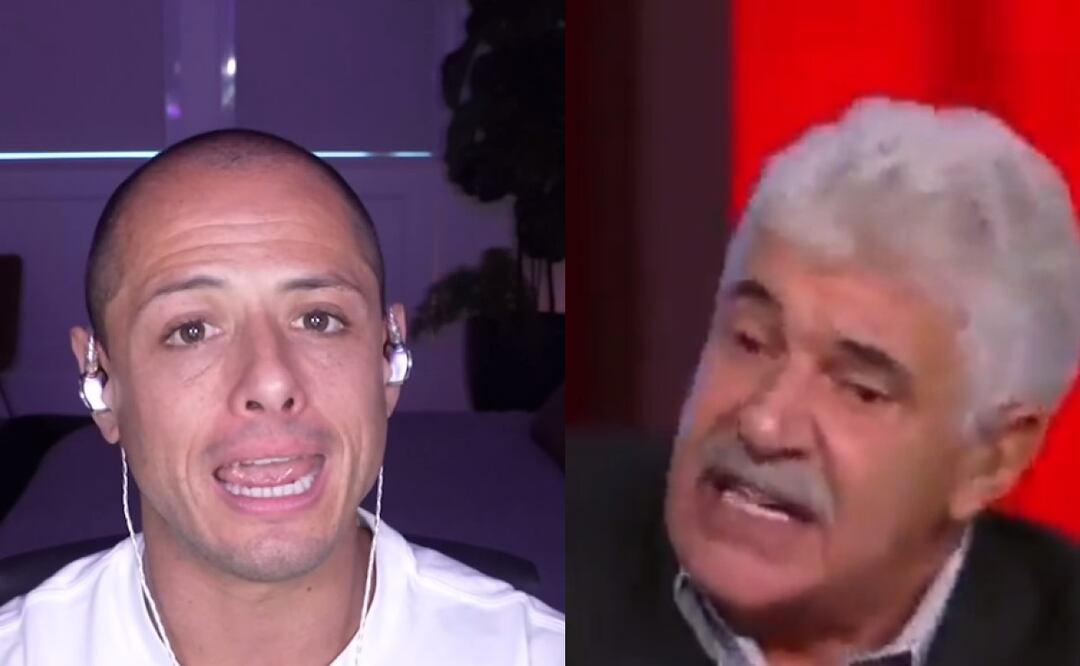 Chicharito le da cachetada con guante blanco a Ricardo "El tuca" Ferretti