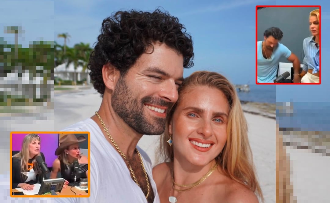 Adrián Di Monte y su pareja (Vía: Redes)