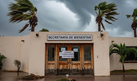 Secretaría de Bienestar suspende trámites en Baja California Sur y Sonora por huracán Lorena