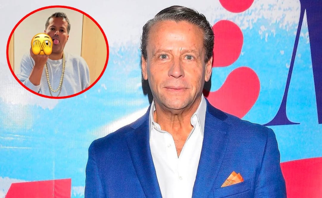 Alfredo Adame le tira a Aldo Rendón (Vía: Redes)