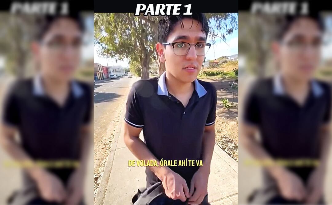 Joven sufre un asalto “al revés” y se hace viral en TikTok, checa el insólito video