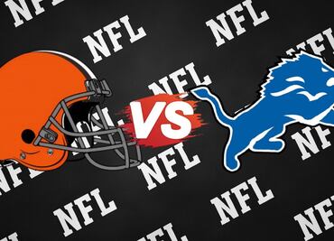 Detroit Lions vs Cleveland Browns: Dónde ver EN VIVO el juego de la semana 4