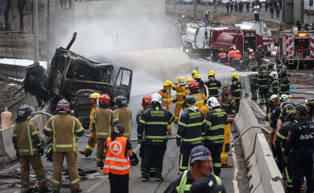 Foto: Luis Camacho (Cierra el 16 de septiembre con 19 muertos por explosión en Puente de La Concordia )