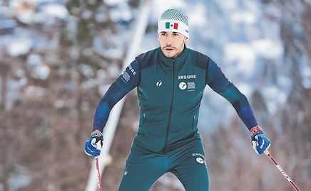 El mexicano Allan Corona se clasifica a los Juegos Olímpicos de Invierno del 2026 para esquí