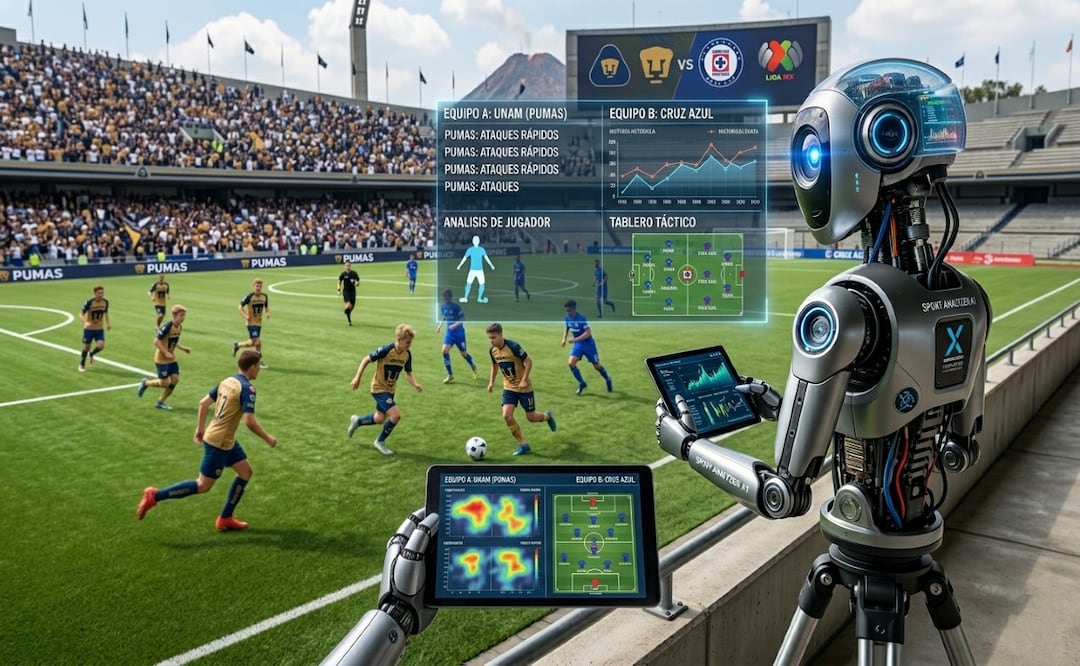 Pumas vs Cruz Azul: La IA analiza y predice al campeón del Clausura 2026
Imagen: ia
