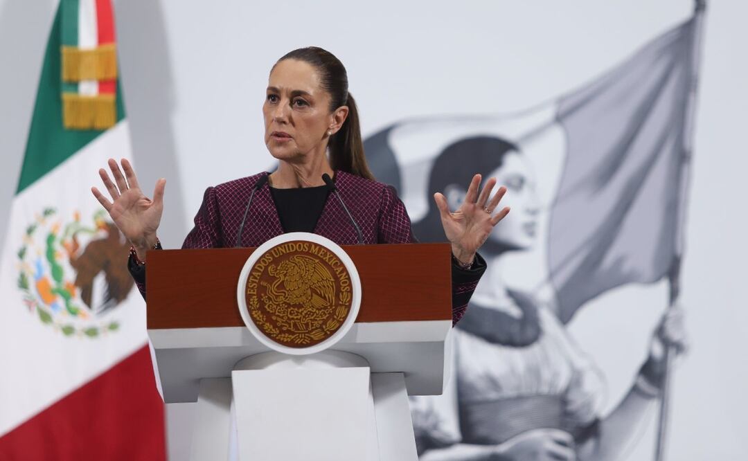 Claudia Sheinbaum defiende a migrantes. Foto: (Cuartoscuro)