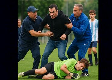 Padre agrede a portero infantil en Italia; niño de 13 años terminó hospitalizado