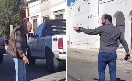 Indignación en redes: hombre golpea brutalmente a un adulto mayor tras atropellar a su perro en Coahuila
